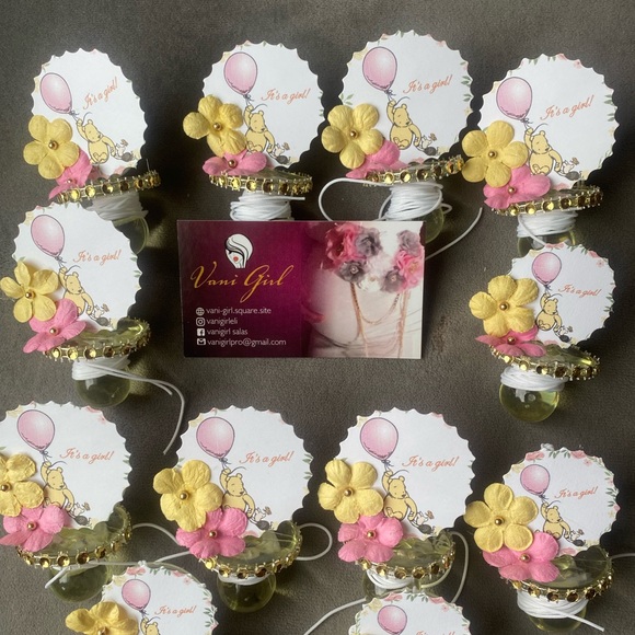 Baby shower pacifier 355 personalizados - Picture 1 of 10